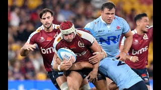 Super Rugby Pacific Match Highlights Queensland Reds vs NSW Waratahs Round 1 [upl. by Haidedej]