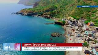 Época das chuvas na ilha de Brava  Fala Cabo Verde [upl. by Philbin699]