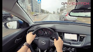 Opel Grandland X  fully specced 20 blueHDI  4K POV Test city Drive [upl. by Bibi]