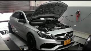 MercedesAMG A45  Dyno Test [upl. by Elyl66]