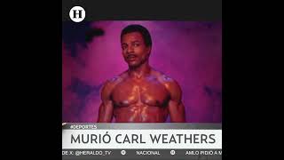 Muere Carl Weathers actor que interpretó a Apollo Creed en Rocky y que jugó para Raiders en la NFL [upl. by Ashwin]