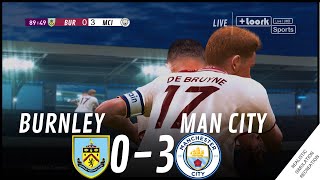 BURNLEY vs MANCHESTER CITY 03 MATCH HIGHLIGHTS • Video Game Simulation amp Recreation [upl. by Barncard939]