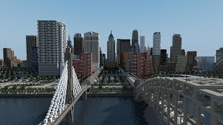 Minecraft Map ShowCase Alleron City download in Desc [upl. by Sumetra479]