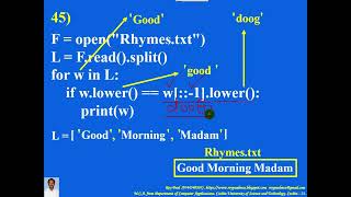 Q45MCQTerm1PQTextFilereadsplitstringrevslicing [upl. by Turnheim541]