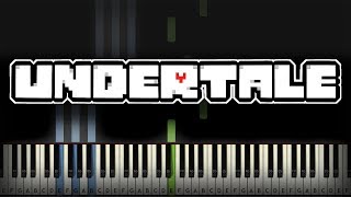 💔 FULL Undertale Soundtracks Piano Tutorial Sheet Music  midi [upl. by Leaffar]