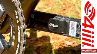 4iiii Podiiiium Power Meter Details  Install  Ride Data Review [upl. by Laleb168]