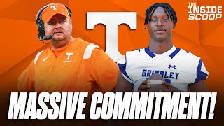 No 1 QB Faizon Brandon COMMITS to Tennessee Football‼️  Huge Vols Recruiting News [upl. by Lemraj]