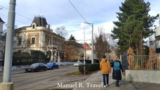 Vienna Walk Exploring the 19th District Döbling Posh Neighbourhoods Old Mansions [upl. by Metabel]