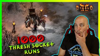 What did I get From 1000 Thresh Socket Runs  Diablo 2 Resurrected [upl. by Teews]