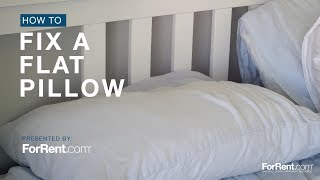 How To Fix A Flat Pillow [upl. by Nitnilc]