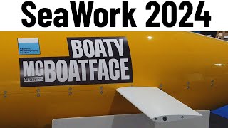 SeaWork 2024 Southampton  Quick Tour With Boaty McBoatFace [upl. by Firmin697]