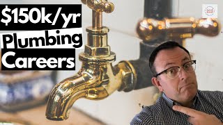 PLUMBER CAREERS 100K SALARY and no degree needed to get started [upl. by Joann]