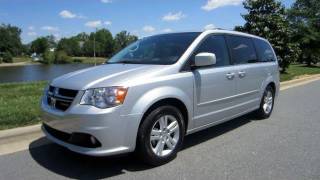 2011 Dodge Grand Caravan Crew Start Up Engine Test Drive and In Depth Review [upl. by Limbert]