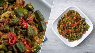 Achari Bhindi Recipe by The Food Fantasy  Achari Bhindi Masala  Okra with Achari Masala [upl. by Neelsaj929]