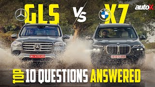 2024 BMW X7 vs Mercedes GLS Comparison Review  Finding the Winner in 10 Simple Questions  autoX [upl. by Afital870]