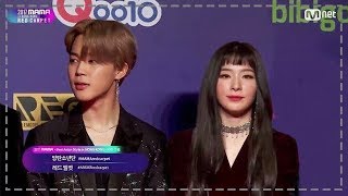 Best Moment Seulgi 슬기 Red Velvet amp Jimin 지민 BTS 20152019 SeulMin Part2 [upl. by Ytineres]