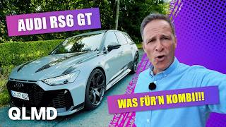 305 kmh im Audi RS6 GT 😱 660 Stück 85000€ Aufpreis Autobahn amp Hausstrecke  Matthias Malmedie [upl. by Ydissac]