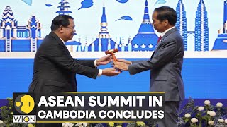 ASEAN Summit 2022 Cambodia hands over chairmanship to Indonesia  Latest World News  WION [upl. by Schiro]