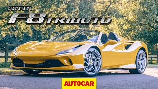 Ferrari F8 Spider Review  new Ferrari Tributo convertible driven  Autocar [upl. by Pascoe]