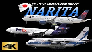 【4K】Special  UltraHD 3Hour in Narita Airport 2018 the Amazing Airport Spotting [upl. by Eatnom]