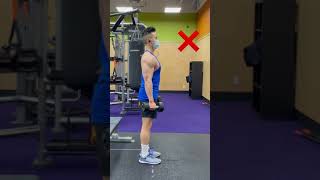 🚫 AVOID This Side Lateral Raise Mistake shorts [upl. by Leese]