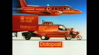 Royal Mail Datapost TV Commercial 1986 [upl. by Gilud]