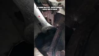 The frustration just to remove oxygen sensor from a car engine oxygensensor [upl. by Goodhen870]