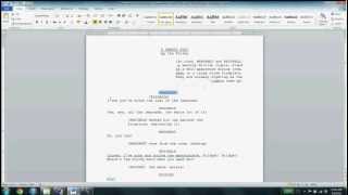 Playwriting Manuscript Format [upl. by Archibaldo]