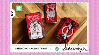 Daily Holiday Post Challenge Day 7 I ChervonoChorne Tarot I Flip Through [upl. by Everson228]