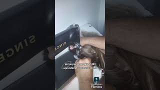 Cómo coser extensiones con cualquier máquina Prensatelas mágicos especiales para cabello 😍 [upl. by Kei651]