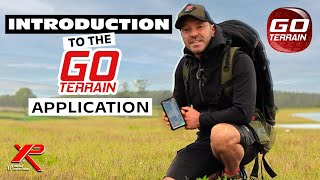 Introduction to GO TERRAIN the unique mobile application dedicated to metal detecting [upl. by Hatokad]