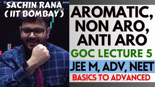 ✨Aromaticity  GOC Class 11  Lecture 5 for JEE Main Advanced NEET 2024 [upl. by Connolly]