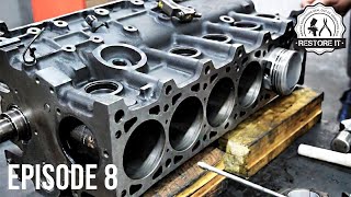 BMW E30 M20B25 Engine Rebuild Restoration  The Machine Shop  Part 8 [upl. by Ococ]