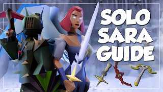 Solo Zilyana Guide OSRS  Tiles For Bowfa Crossbow amp Tbow Sara GWD [upl. by Ojillek]