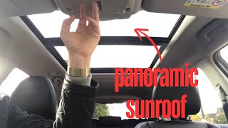 How it worksPanoramic Sunroof [upl. by Aicinoid]