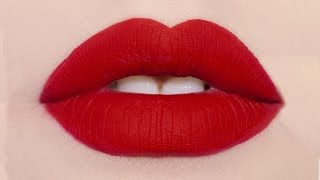 How to make ANY lipstick MATTE  AlexandrasGirlyTalk [upl. by Oiligriv]