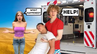 Passing Out Prank On Best Friend he freaked out [upl. by Margret]