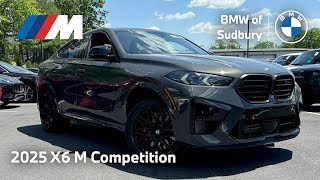 2025 BMW X6 M Competition  Video Walkaround amp Exhaust [upl. by Atsev657]