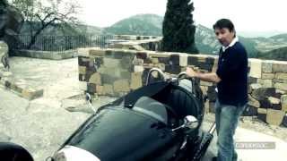 Essai vidéo  Morgan Three Wheeler  Harley Shake [upl. by Anawek740]