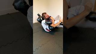 Lapel choke variation from side control jiujitsu [upl. by Naginarb]