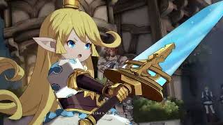 Granblue Fantasy Versus Charlotta Arcade Mode [upl. by Kendell641]