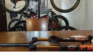 Unboxing Fox 36 Float 170mm travel Grip2 kashima coating Boost [upl. by Corson]