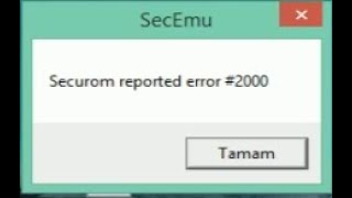 GTA IV Securom reported error 2000 çözüm [upl. by Llennor215]