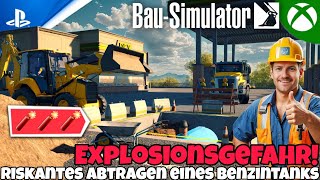 🏗GEFÄHRLICHSTER JOB😱Tankstelle muss komplett umgebaut werden Benzintank ausbuddeln  Bau Simulator [upl. by Ransome]