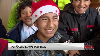 ENTREVISTA DE 4TO PODER AL CORO DE NIÑOS ACÓLITOS DE HUANCAVELICA [upl. by Ayit]