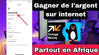 Gagner de largent sur internet en Afrique avec ce site 134 dollars par enquête [upl. by Leraj301]