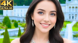 4K AI Art Lookbook Grand Estate  Explore Irelands Powerscourt Estate [upl. by Phiona]