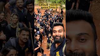 OUR HAPPY CUSTOMERS FROM KERALA kerala corporatetshirts jersey instagram embroideredtshirt [upl. by Emoreg]