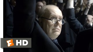 Darkest Hour 2017  We Shall Fight on the Beaches Scene 1010  Movieclips [upl. by Airrej]