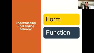 Understanding Challenging Behavior The Path to Behavior Support [upl. by Garrison567]